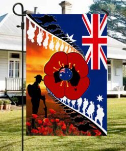 lest we forget. poppy veteran anzac day. australian flag thb3801f 2858