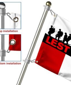 lest we forget canada grommet flag, remembrance day qnn815gf 7181