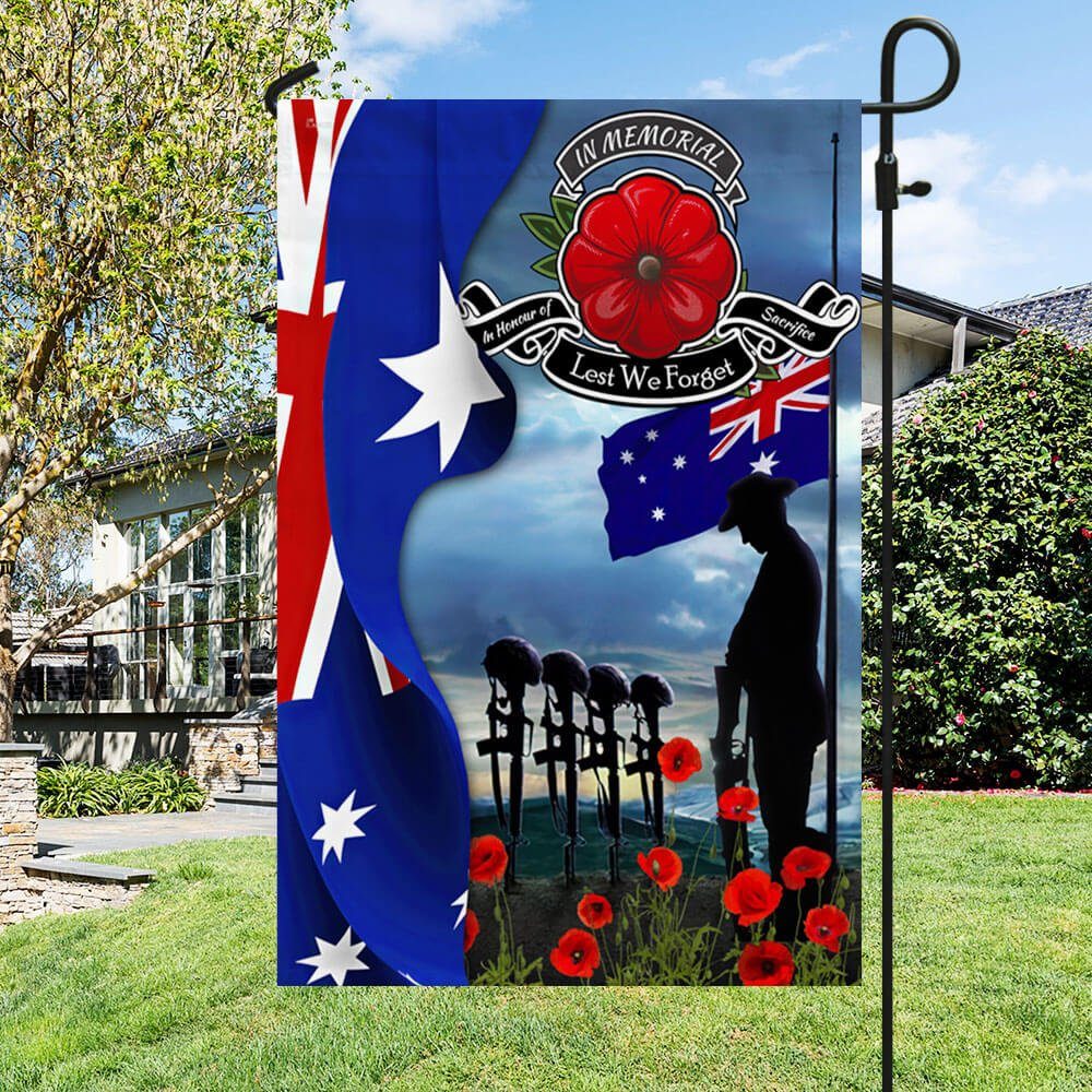 Lest We Forget In Honour Of Sacrifice Australian Flag THB3569Fv5 - Image 5