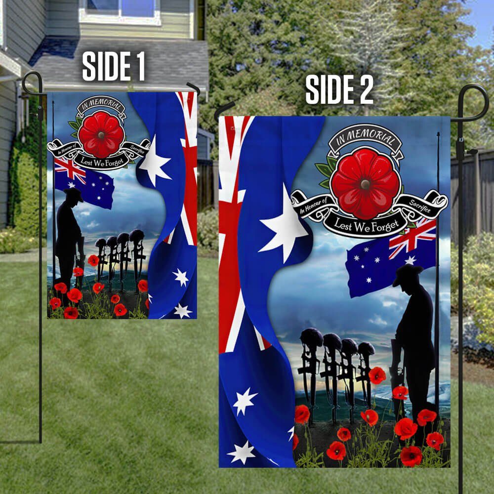 Lest We Forget In Honour Of Sacrifice Australian Flag THB3569Fv5 - Image 7