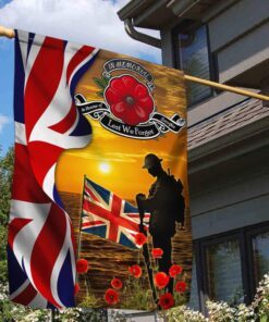 lest we forget in honour of sacrifice uk flag thb3569fv1 2600