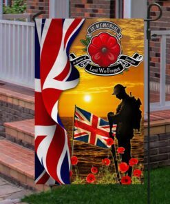lest we forget in honour of sacrifice uk flag thb3569fv1 6549