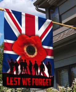 lest we forget uk flag remembrance day qnk866f 4921