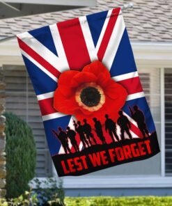 lest we forget uk flag remembrance day qnk866f 7626