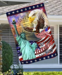 let freedom ring eagle american flag mlh1698f 4544