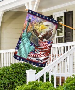 let freedom ring eagle american flag mlh1698f 5061