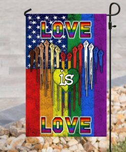 lgbt. love is love flag 4932