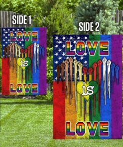 lgbt. love is love flag 7002