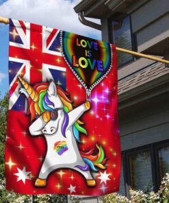 lgbt flag unicorn love is love ddh2812fv3 5148
