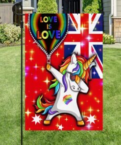 lgbt flag unicorn love is love ddh2812fv3 8422