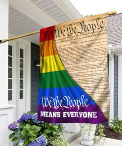LGBT Flag We The People Means Everyone DDH3460F