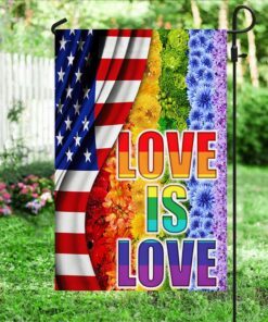lgbt flowers flag love is love lha2044f 1285