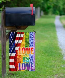 lgbt flowers flag love is love lha2044f 4867