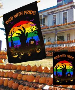 lgbt halloween pride died with pride flag mln593f 5843