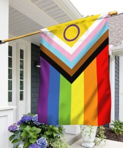 LGBT Intersex Progress Pride Flag TQN213F