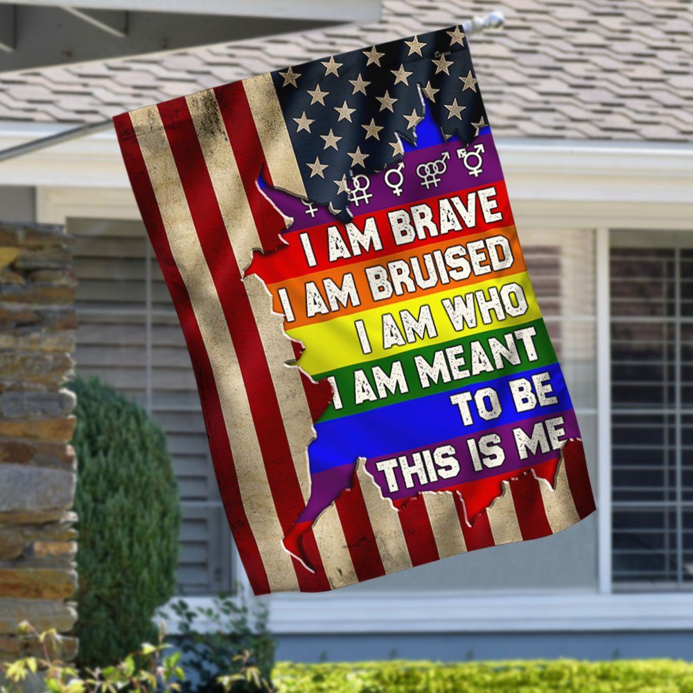 LGBT Pride American Flag LHA1776F