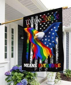 LGBT Pride Eagle Flag We The People Means Everyone DDH3459F