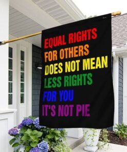 LGBT Pride Flag Equal Rights For Others Does Not Mean Less Rights For You TQN1129F