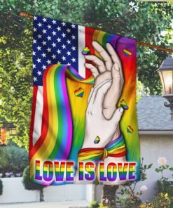 LGBT Pride Flag Love is Love LHA1973F