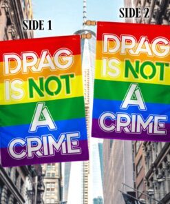 lgbtq drag queen drag is not a crime flag mln1208f 5884