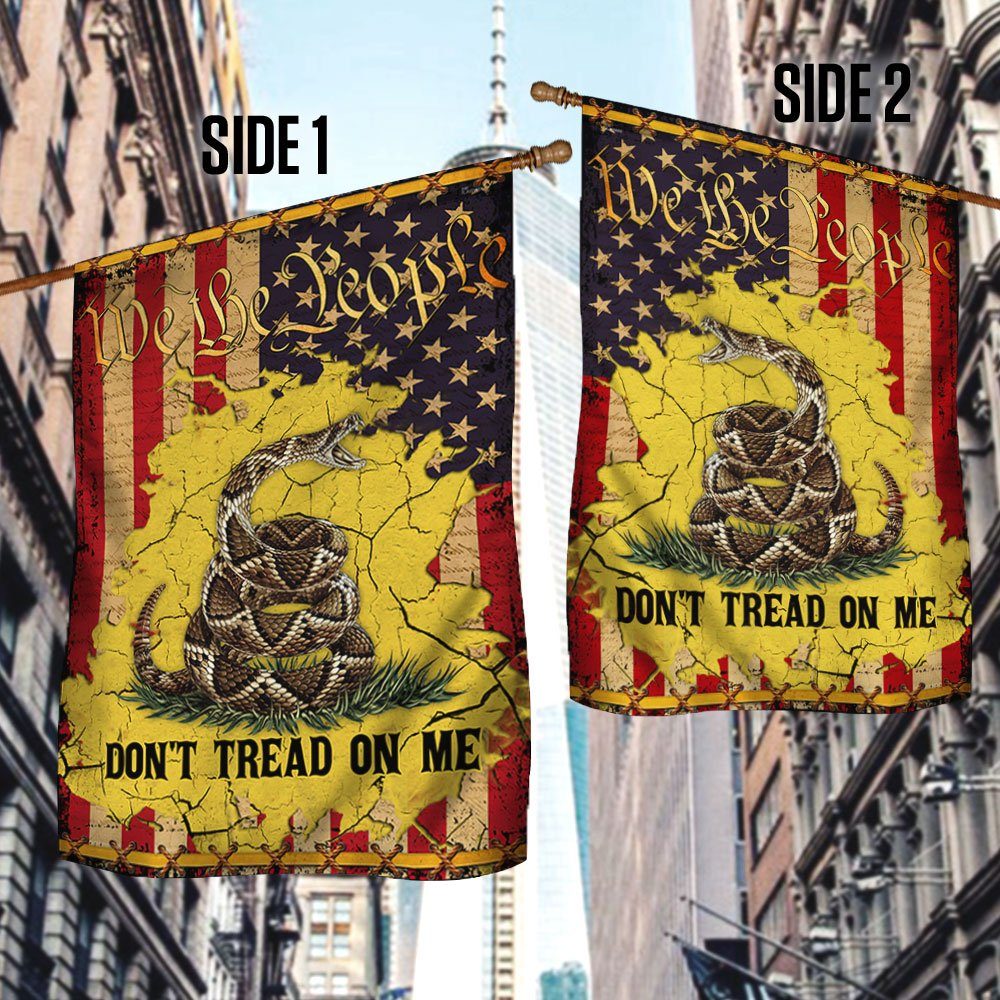 Libertarian Gadsden Flag We The People Don't Tread On Me LHA2112F - Image 2