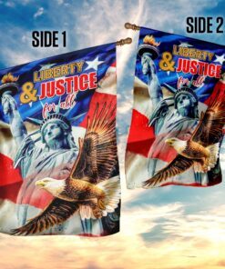 liberty &amp justice for all 4th july american flag 1052