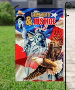 liberty &amp justice for all 4th july american flag 4664