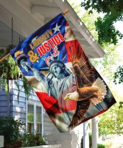liberty &amp justice for all 4th july american flag 6507