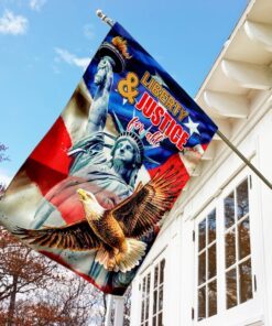 liberty &amp justice for all 4th july american flag 7864