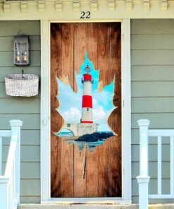 lighthouse door cover leaf sea ntt94d 5425