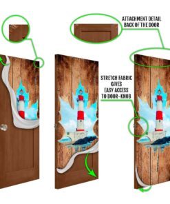 lighthouse door cover leaf sea ntt94d 8831