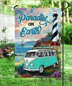 lighthouse flag paradise on earth ntb186f 7645