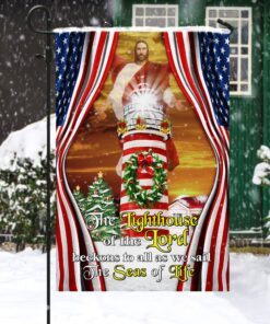 lighthouse flag the lighthouse of the lord lnh003f 4677