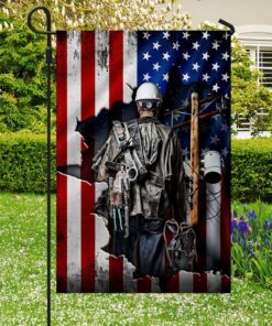 lineman american flag lha1788f 6879
