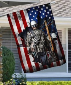 Lineman American Flag LHA1788F
