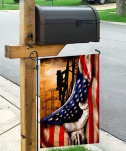 lineman american us flag 2160