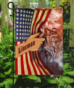 lineman electrician flag 1204