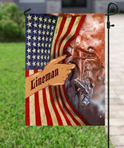 lineman electrician flag 1364