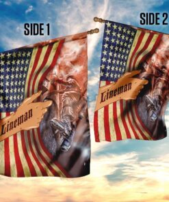 lineman electrician flag 7745