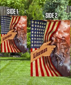 lineman electrician flag 7766
