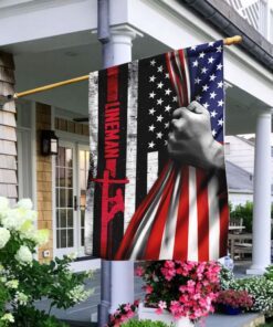 Lineman Pride American US Flag v2