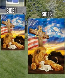 lion of judah israel american flag, the lion and lamb jewish qnn667f 2734