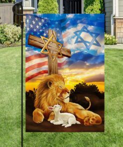 lion of judah israel american flag, the lion and lamb jewish qnn667f 3168