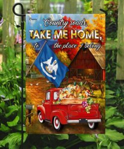 louisiana country roads, take me home, to the place i belong flag 1141
