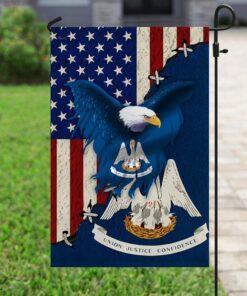 louisiana american eagle flag 6976
