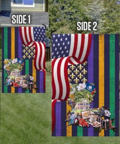 louisiana american flag mln1328f 3056