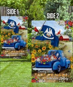 louisiana country roads flag 7033