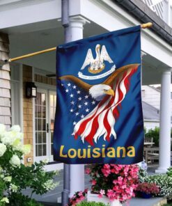 Louisiana Eagle Flag