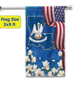 louisiana magnolia flower flag mln1111fv3 2264