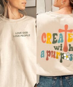 Love God Love People Sweatshirt PMM1611SW